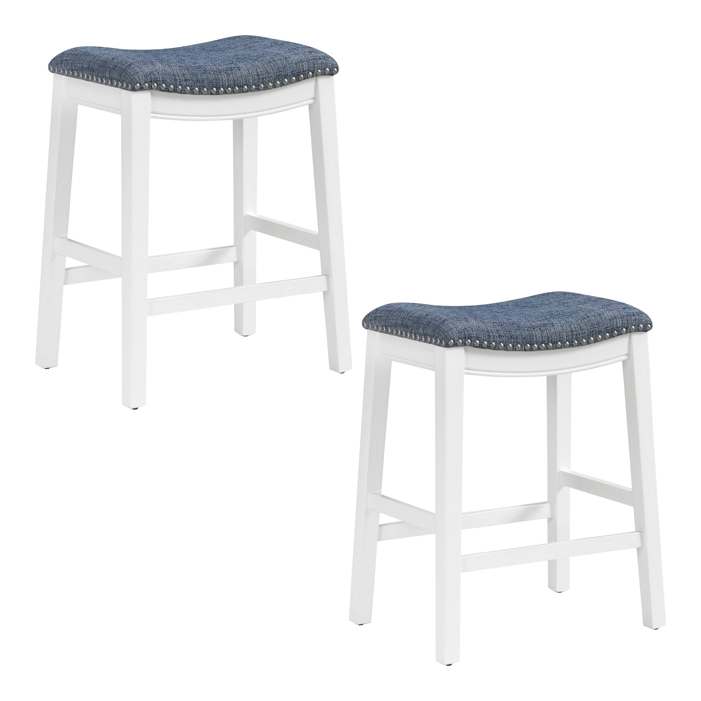 24" Saddle Stool 2-pack