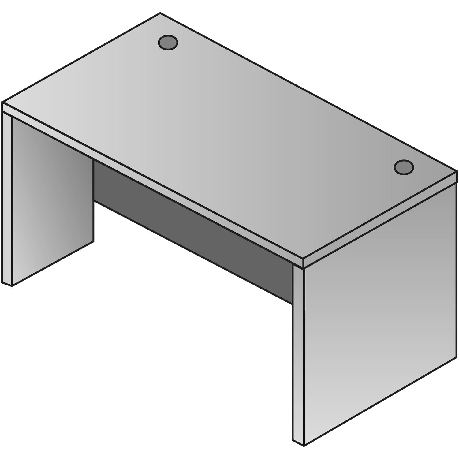 Lodi Desk Shell 66X30
