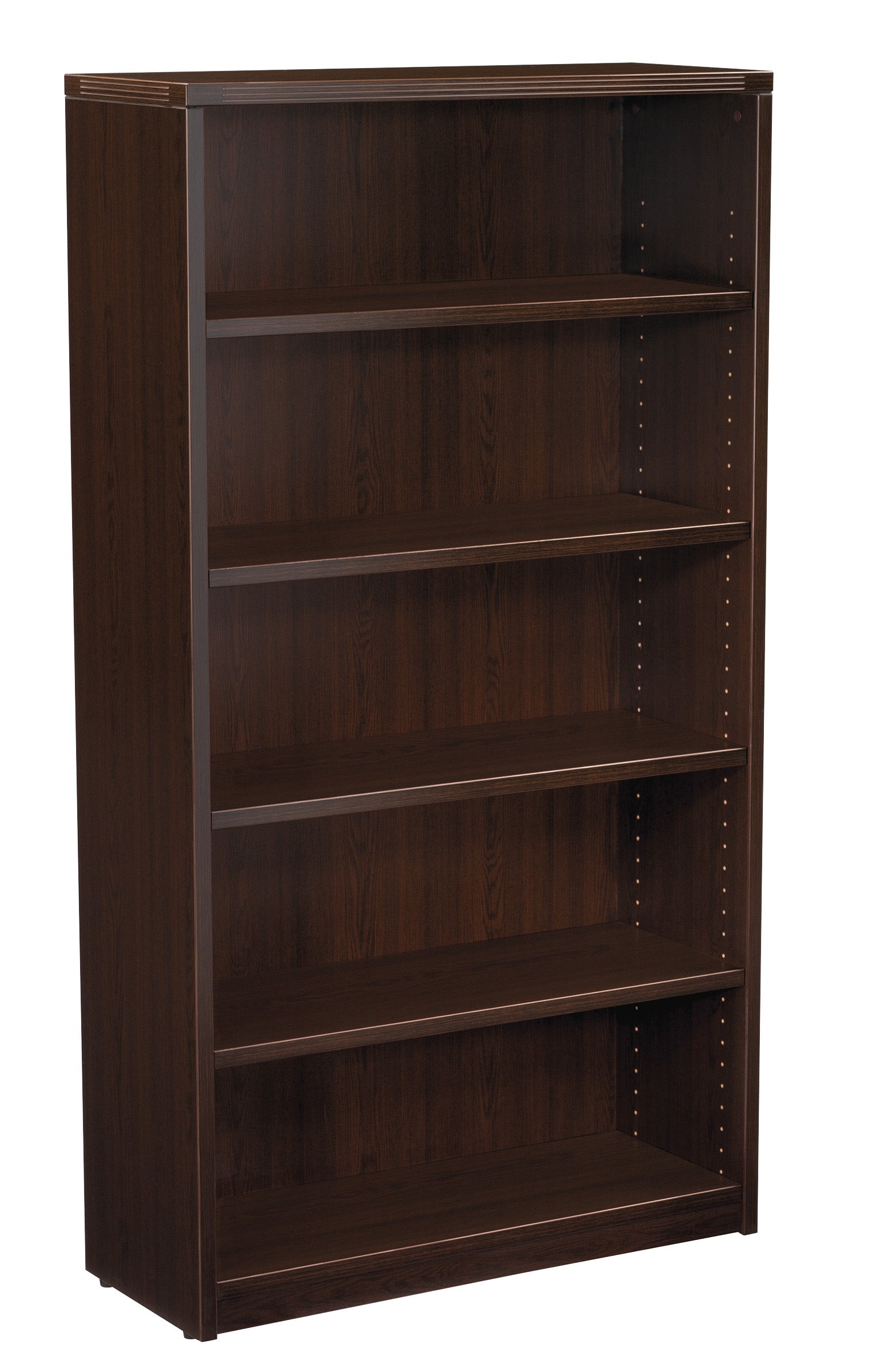 Napa 5-Shelf Bookcase, 35.5X14X65H