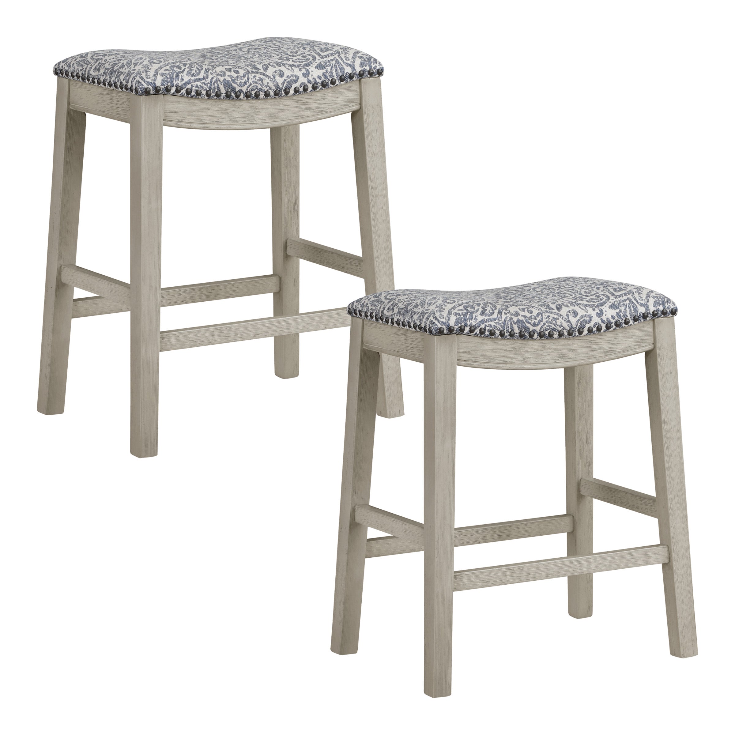 24" Saddle Stool 2-pack