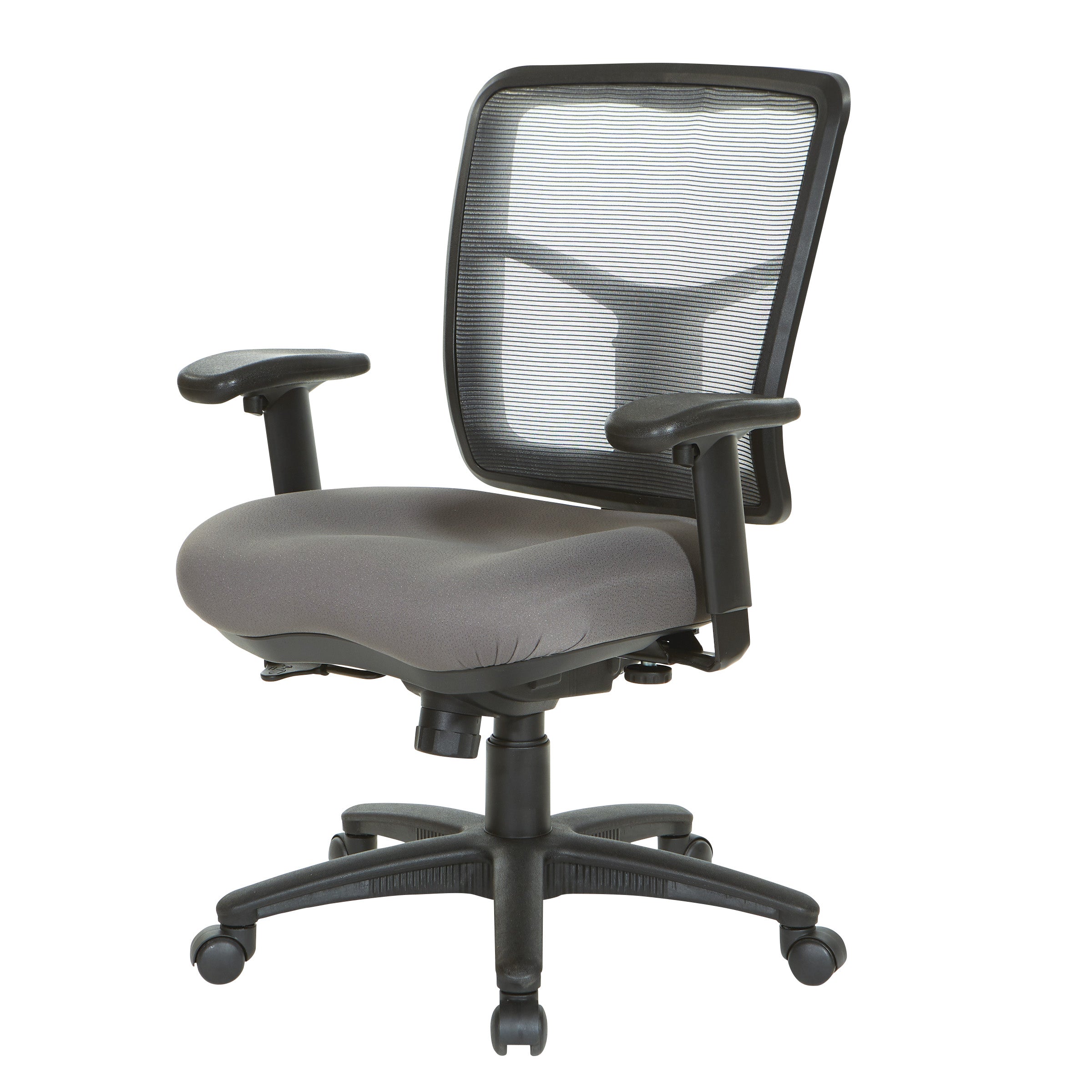Grey Air Mist Mesh Back Chair