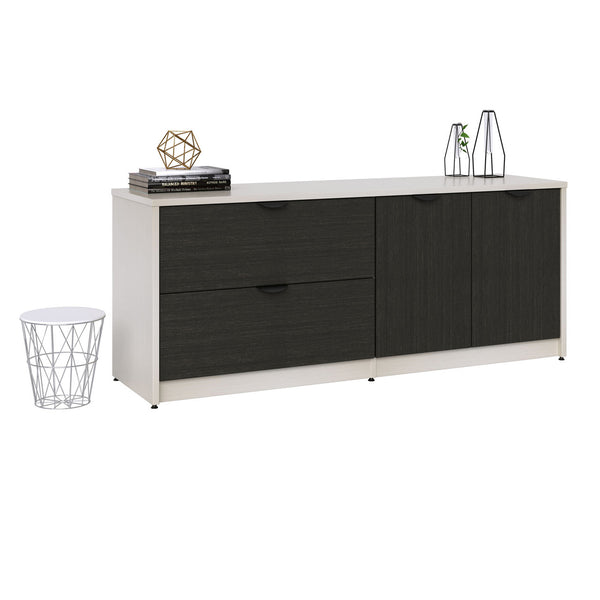 Candex 2 Drawer Lateral and Storage with Locks - 29"H