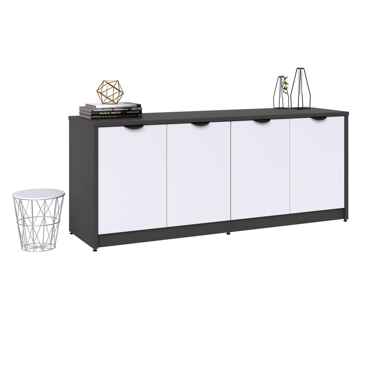 Candex 4 Door Storage with Locks - 29"H