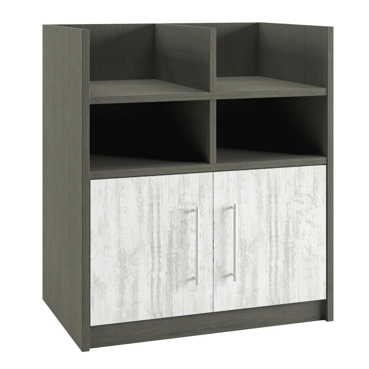 Candex Base Unit with Open Compartments and 2 Doors
