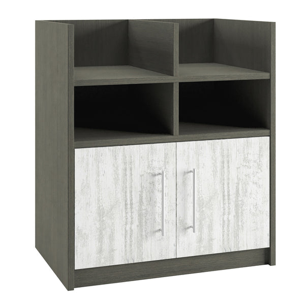 Candex Base Unit with Open Compartments and 2 Doors