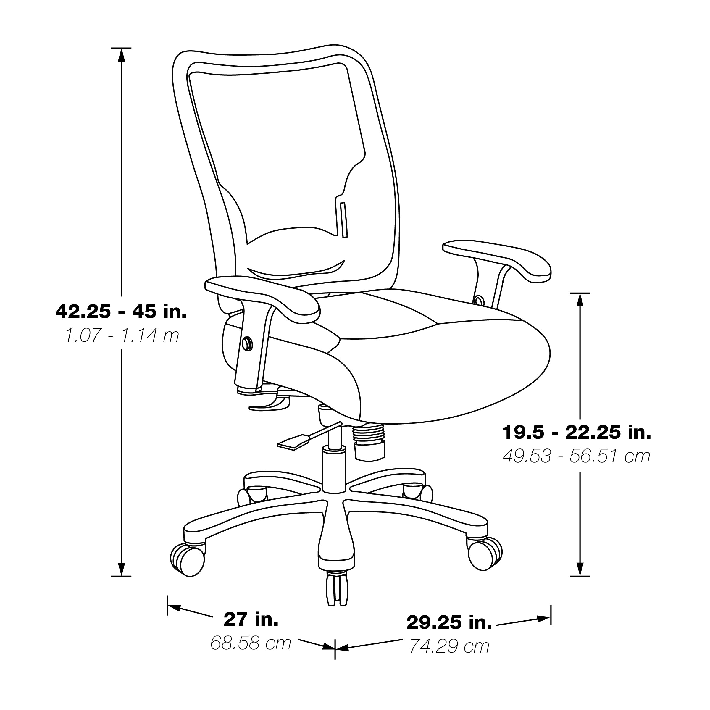 Big & Tall AirGrid® Back Chair