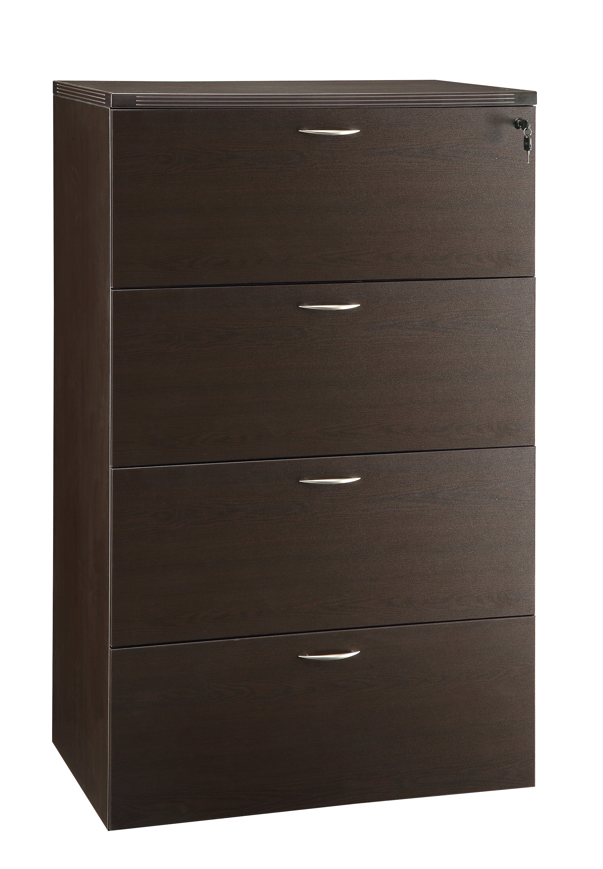 Napa Four-Drawer Lateral File 36"X22"X56