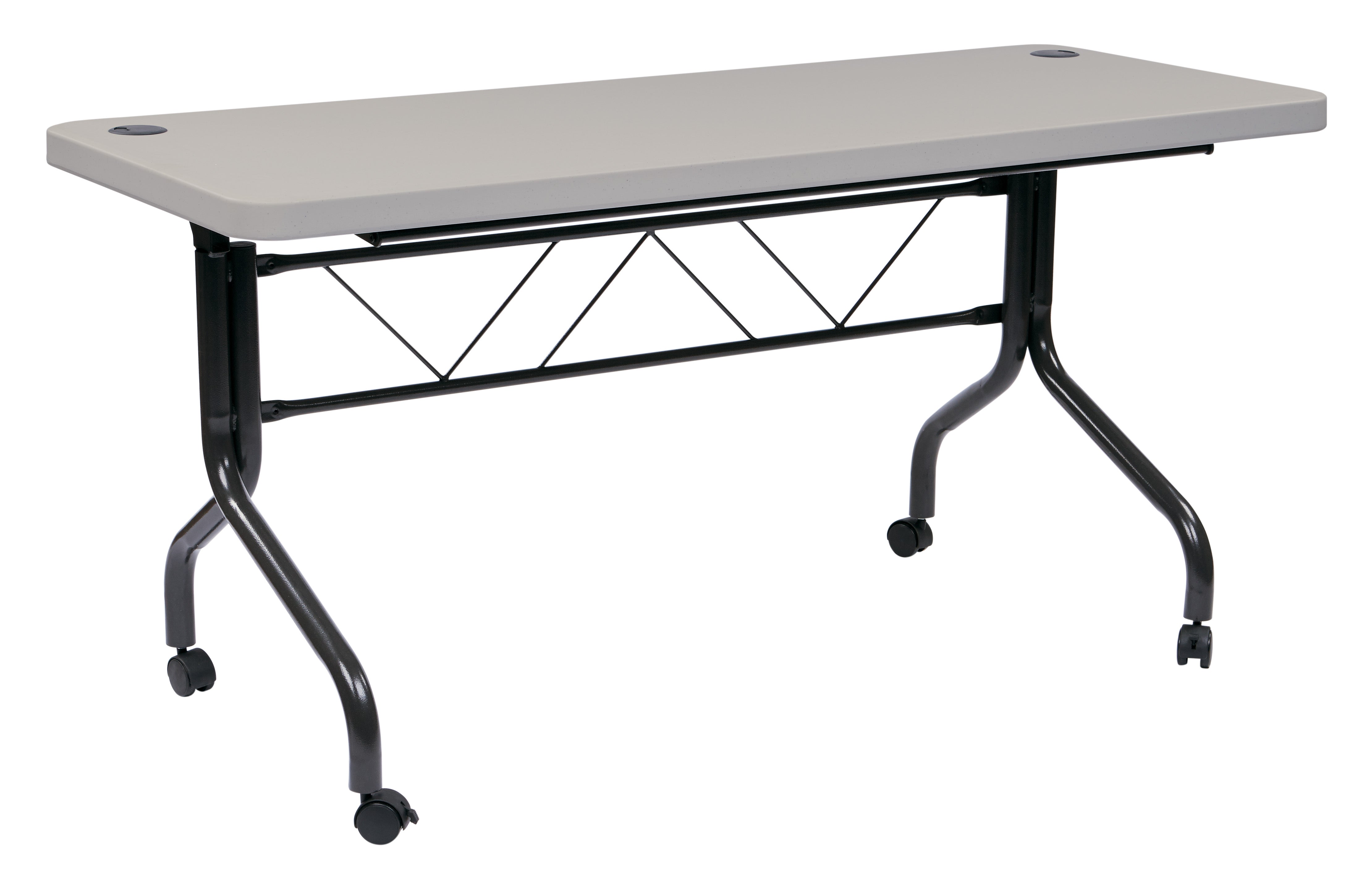 5’ Flip Table with Locking Casters