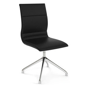 N9NE Nova III Guest Chair in Black or Light Gray (10924)