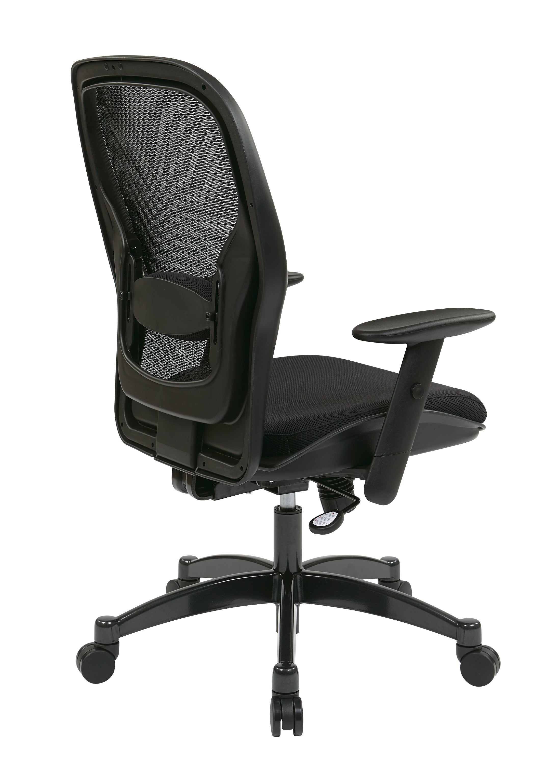 Professional Black Breathable Mesh Back Chair