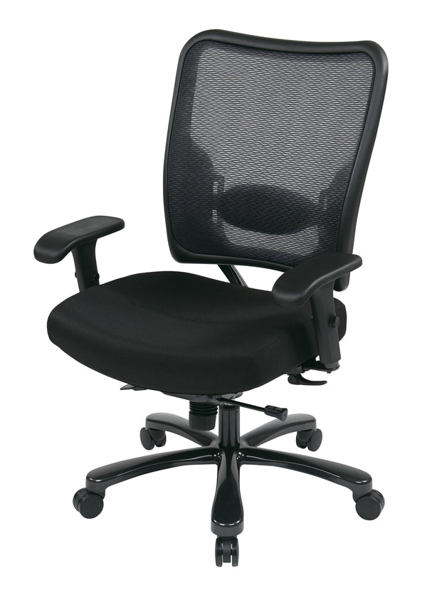 Big & Tall Double AirGrid® Back and Custom Fabric Seat Ergonomic Chair