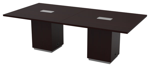 Tuxedo 96 x 48 conference table in Dark Roast