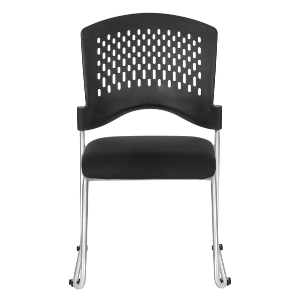 Office Star Work Smart 8455 Stacking Chair, Sled Base