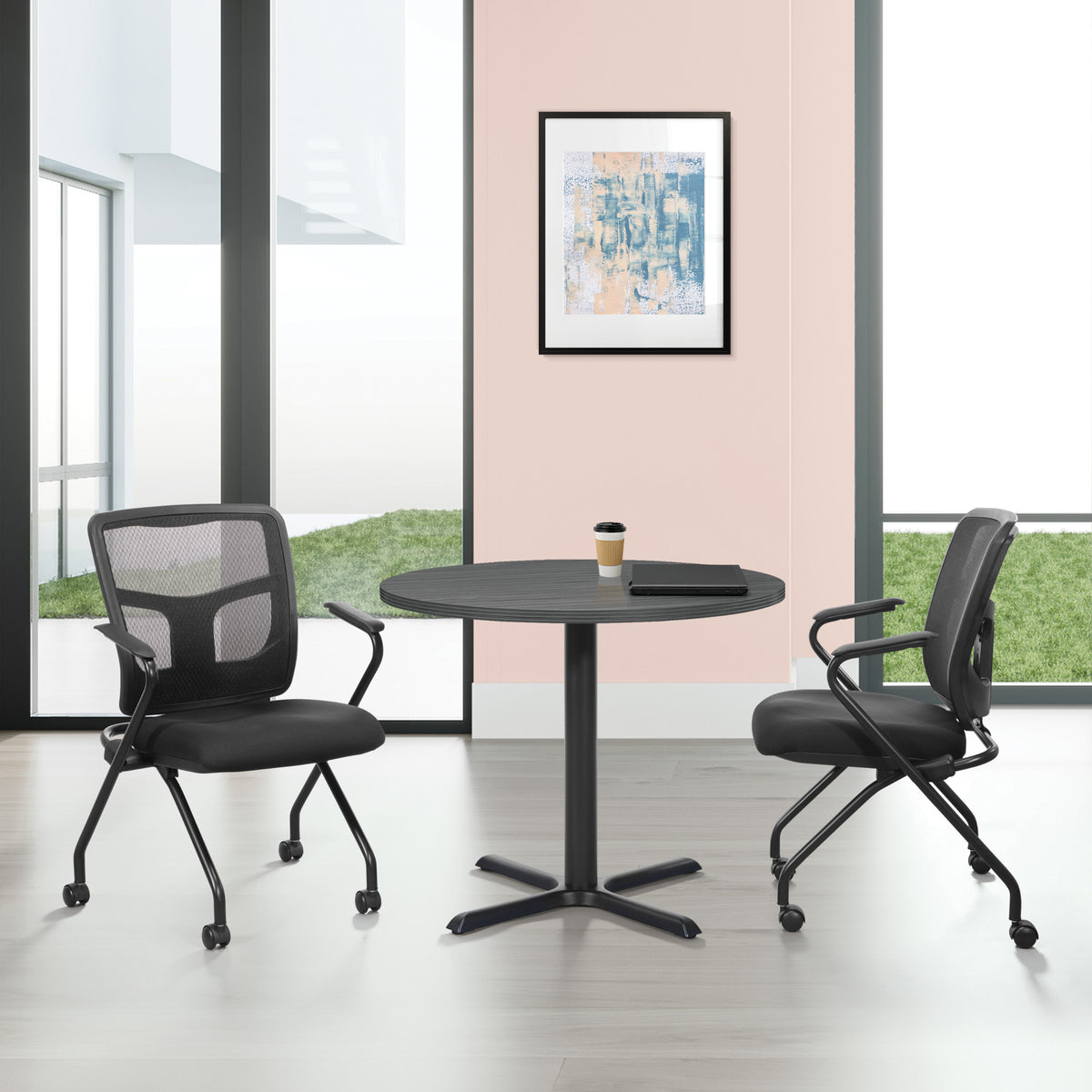 Office Star Pro-Line II 84043 folding chair in a training room