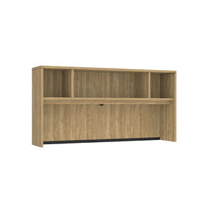 N9NE Classic Laminate Open Hutch 15"D x 36"H, 60"-71" Widths - Aspen / Open Hutch 71x15x36h