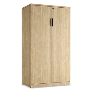 N9NE Classic Laminate Tall Double-Door Storage Cabinet 36" x 66"H (PL151) - Aspen