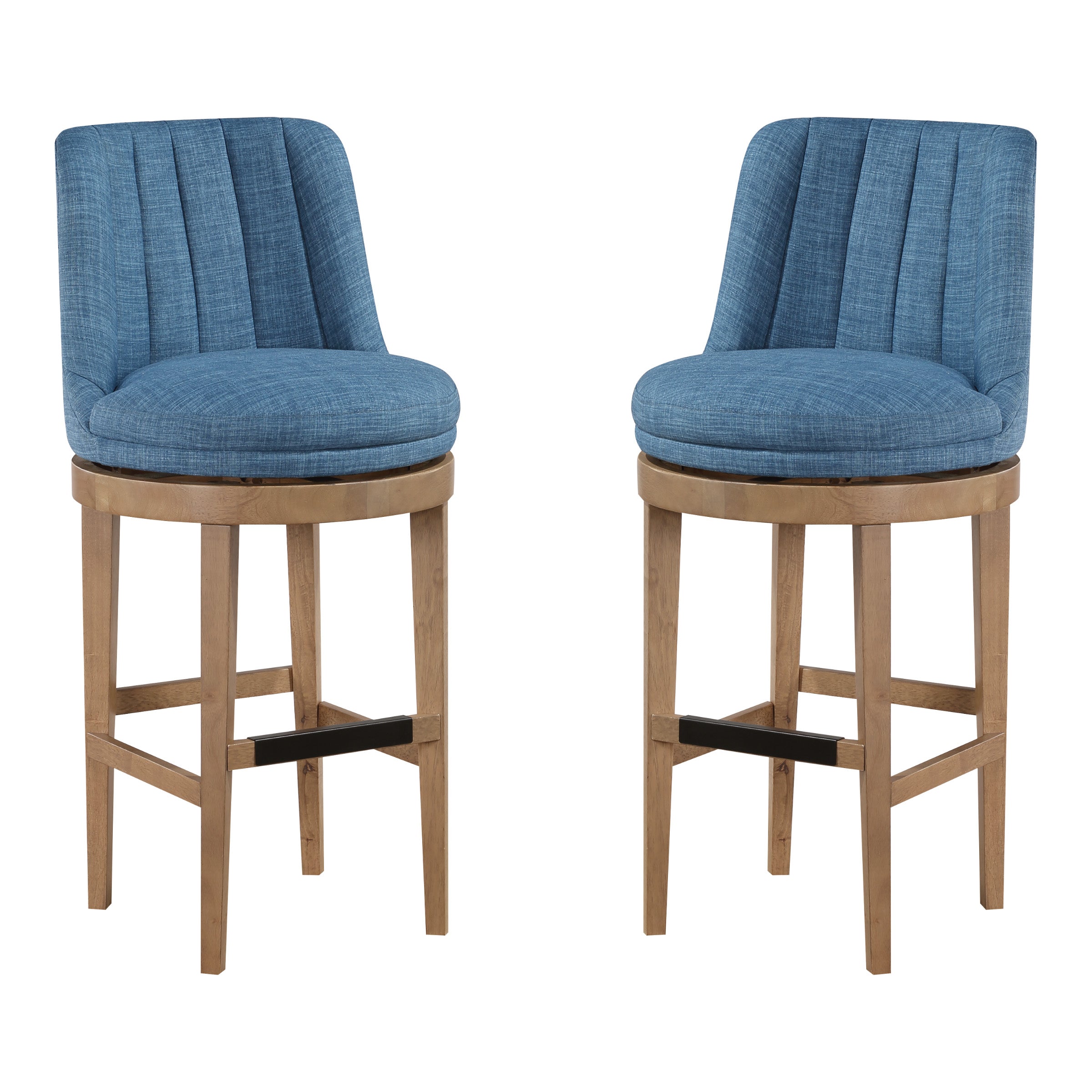 Rowan 2-Pack Swivel Barstool