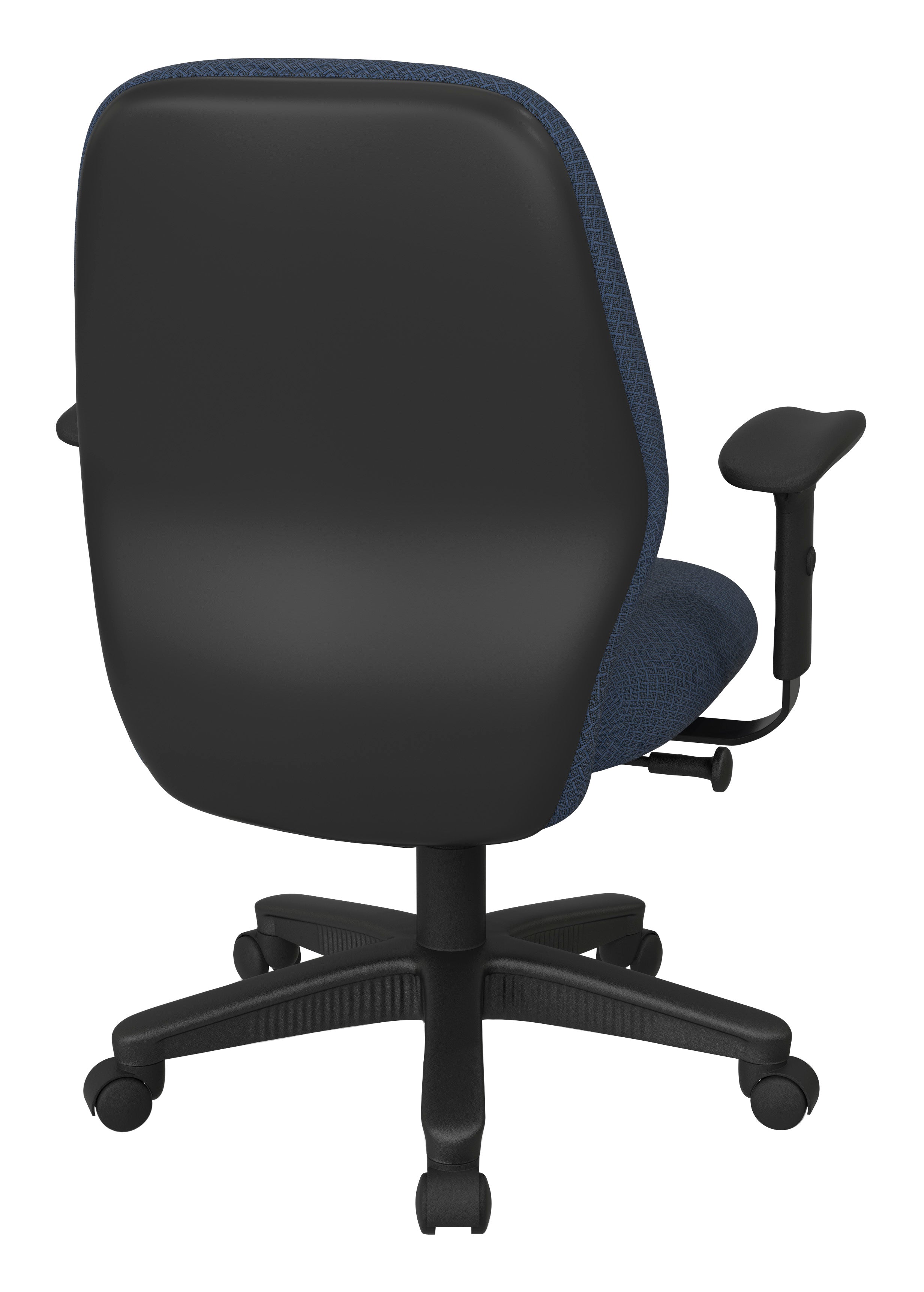 Mid Back 2-to-1 synchro Tilt Chair with 2 -Way Adjustable Soft padded Arms
