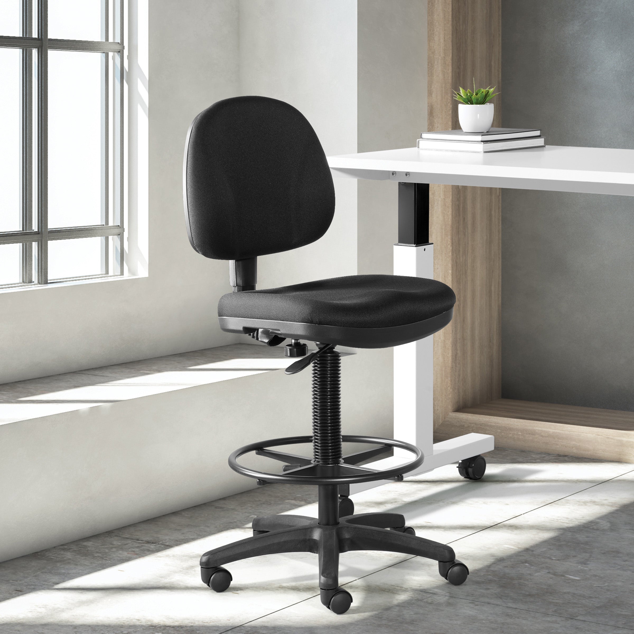Lumbar Support Drafting Chair