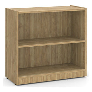 N9NE Classic Laminate Bookcase with Adjustable Shelves, 30", 48" or 71" H - Aspen / Bookcase 32x14x30h - 1 adjustable Shelf