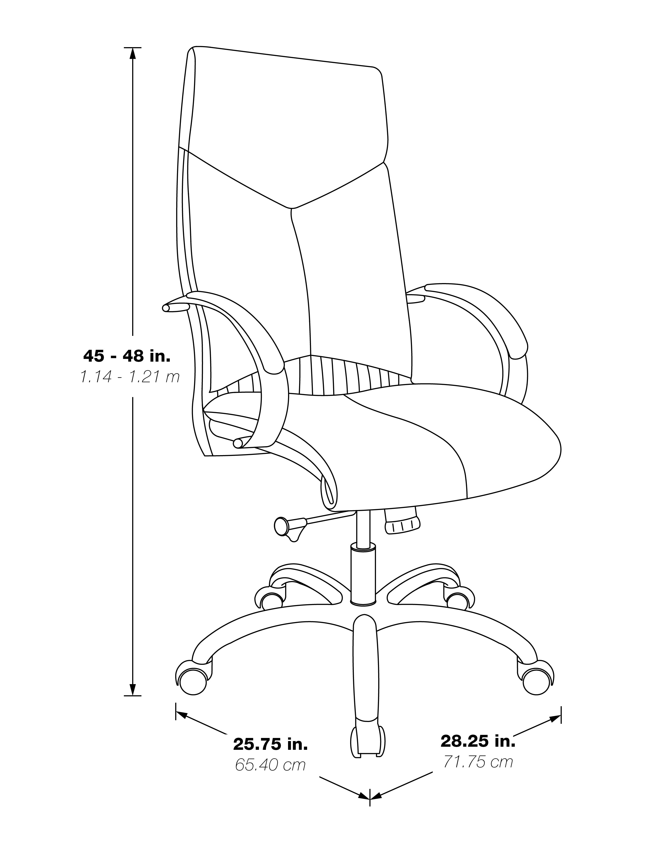 Deluxe High Back Chair