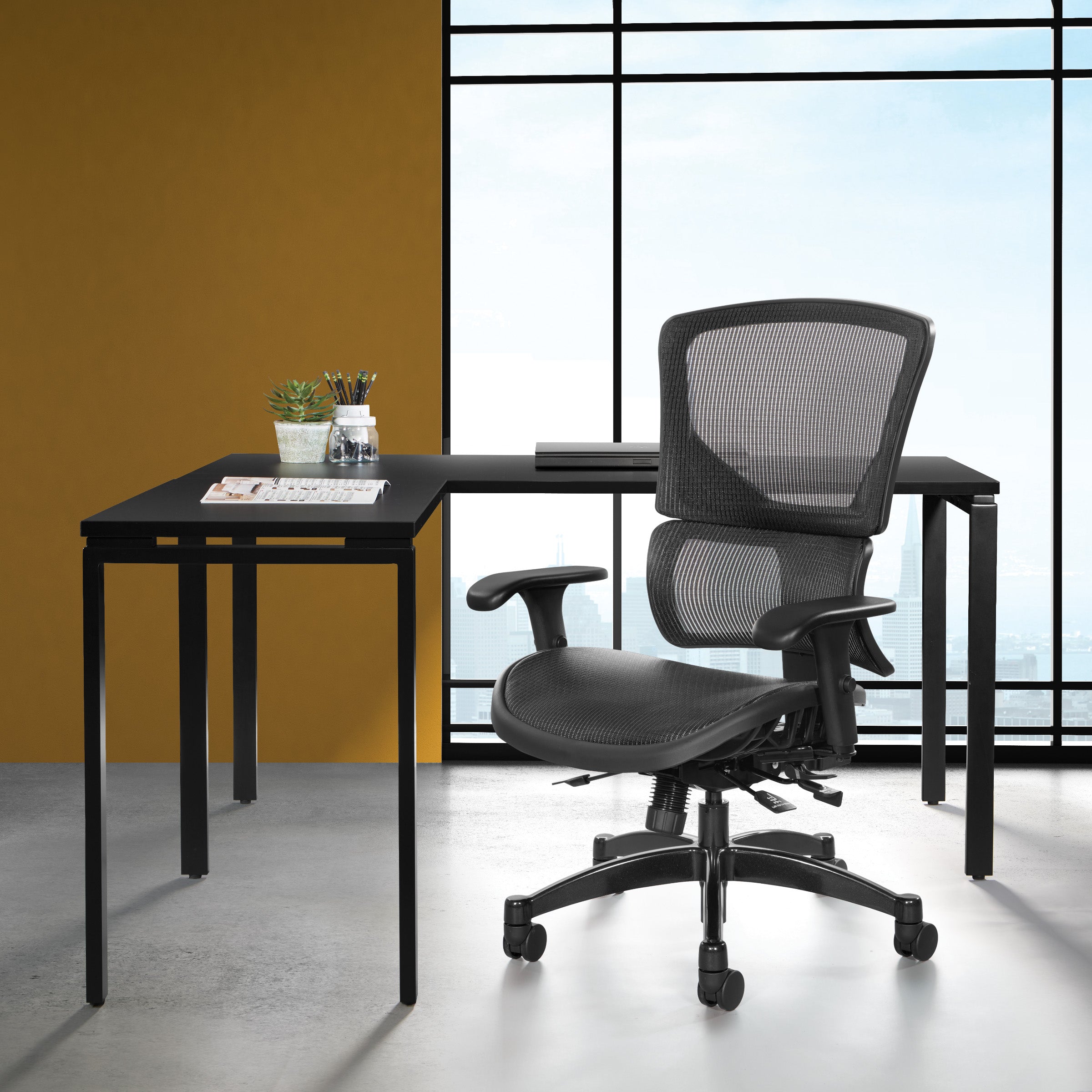 Big & Tall Vertical Matrix Seat and Back Manager's Chair