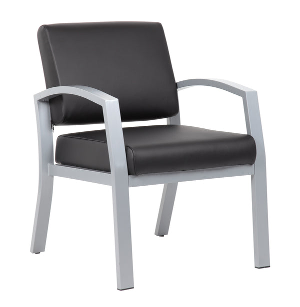 Boss BR8111S-AM-BK Conrad Antimicrobial Guest/Reception Chair – view 1
