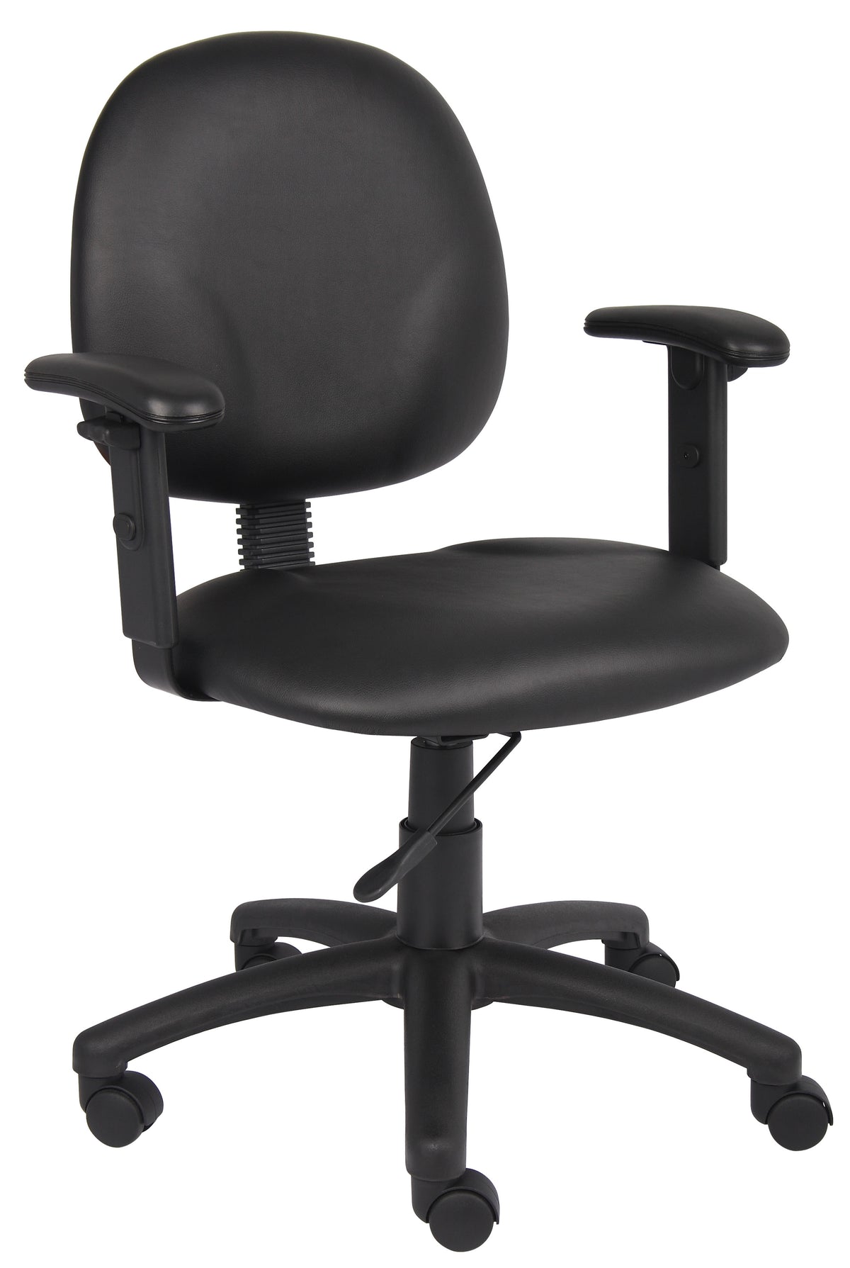 Boss B9091-CS Diamond Task Chair In Antimicrobial Vinyl with Adjustable Arms – view 1