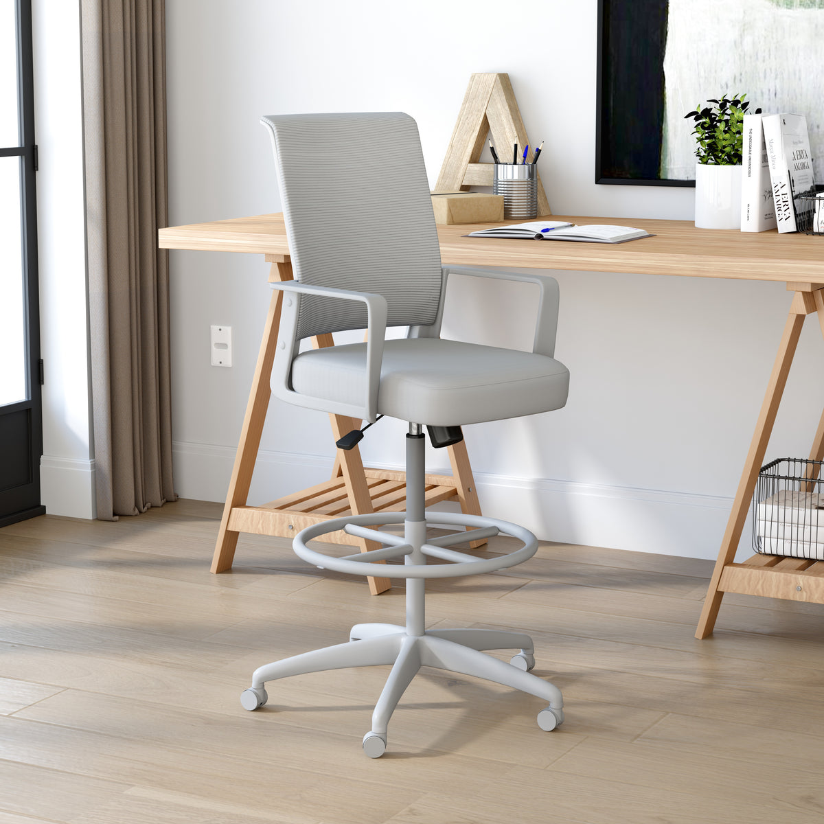 Boss B16376GY-GY All Stool – view 2