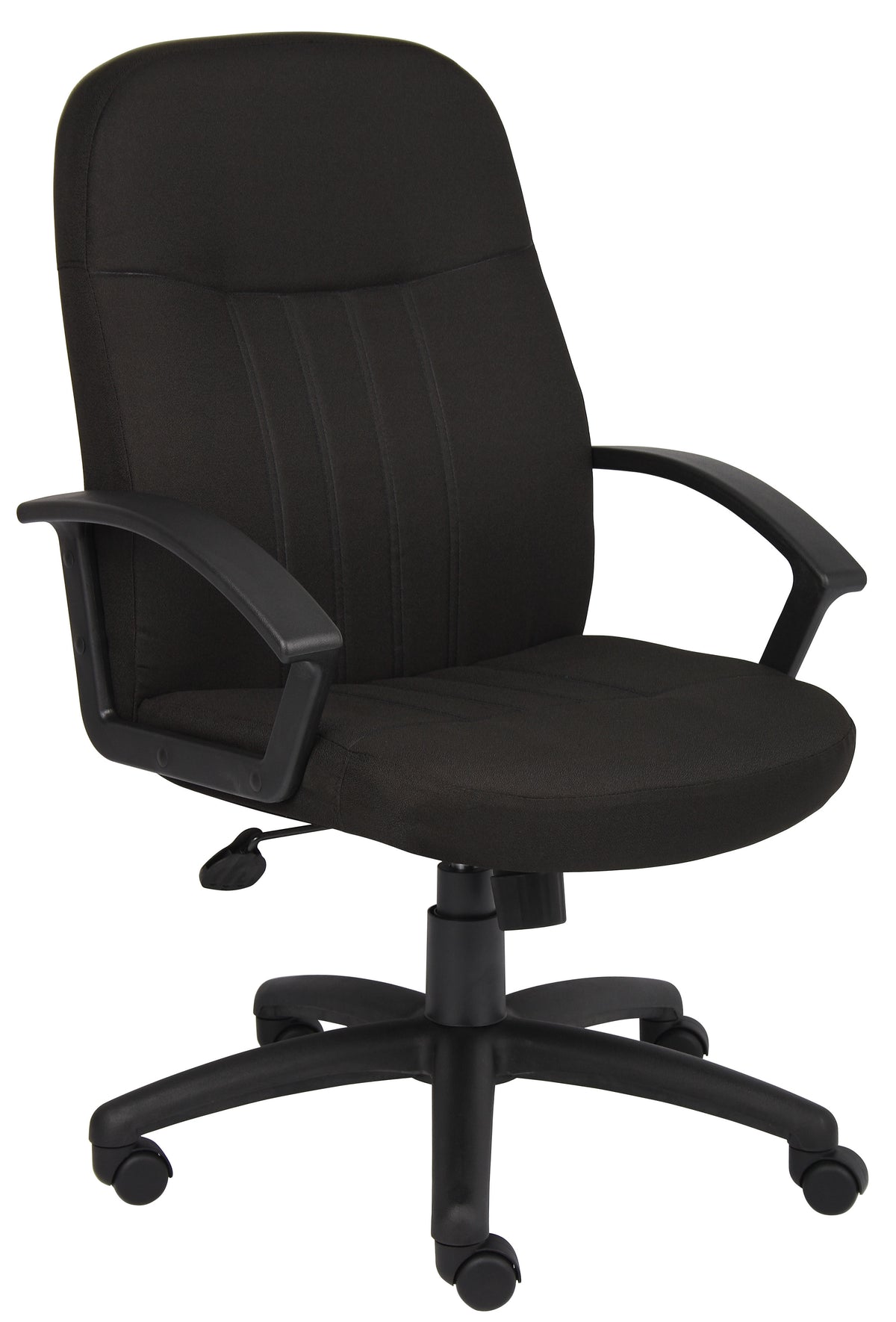 Boss B8306-BK Mid Back Fabric Managers Chair – view 1