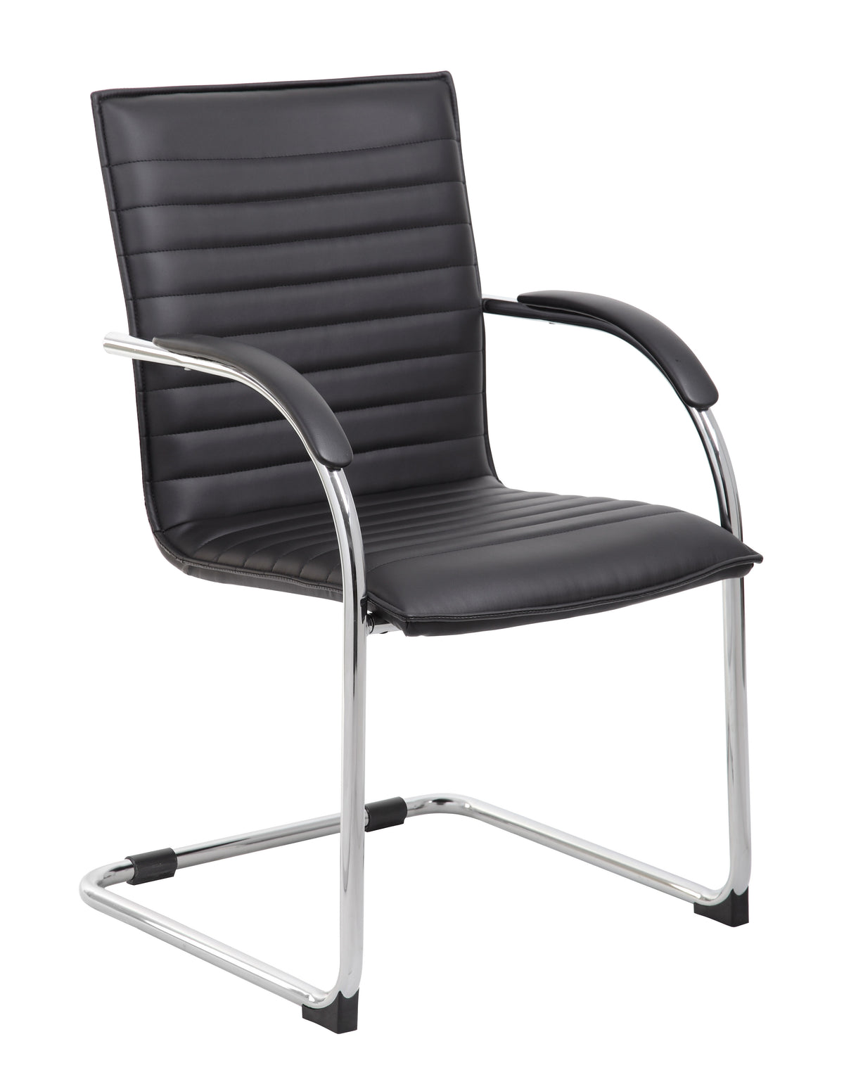 Boss B9536-2 Chrome Frame, Vinyl Side Chair (2-Pack) – view 1