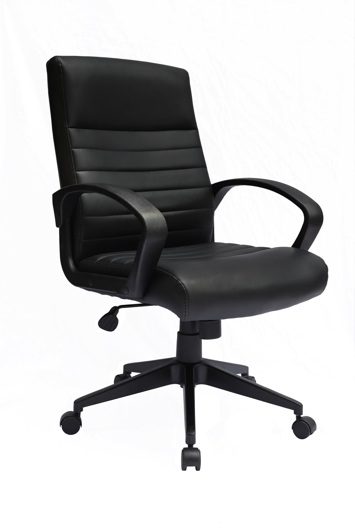 Boss B426-BK Ribbed Back Task Chair – view 1