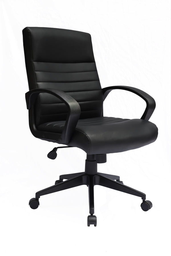 Boss B426-BK Ribbed Back Task Chair – view 1