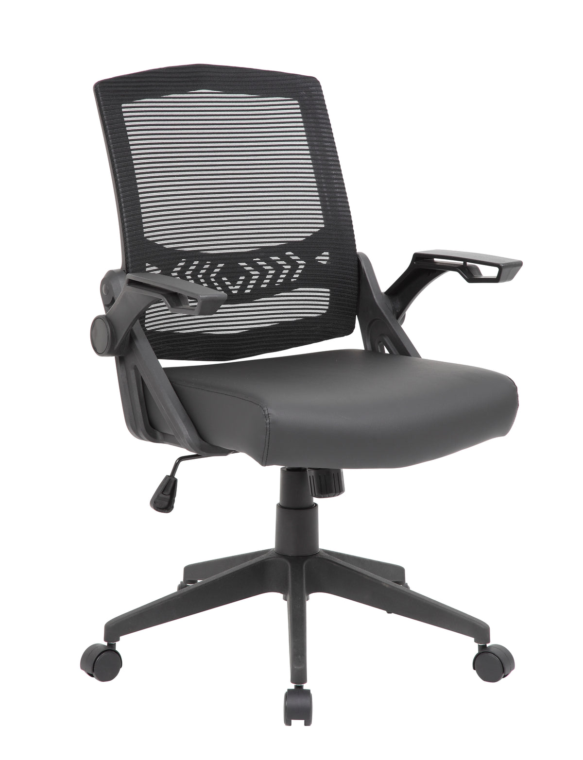 Boss B6223-BK Mesh Flip Arm Task Chair – view 1