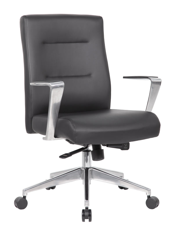 Boss B8886AL Modern Conference Chair with Arm & Base – view 1