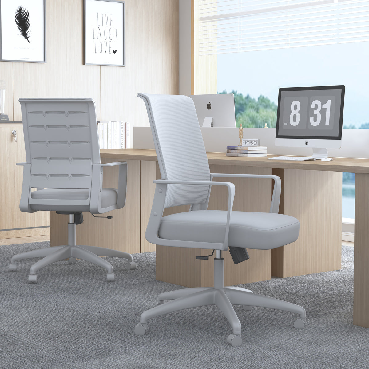 Boss B6376GY-GY All Task Chair – view 2