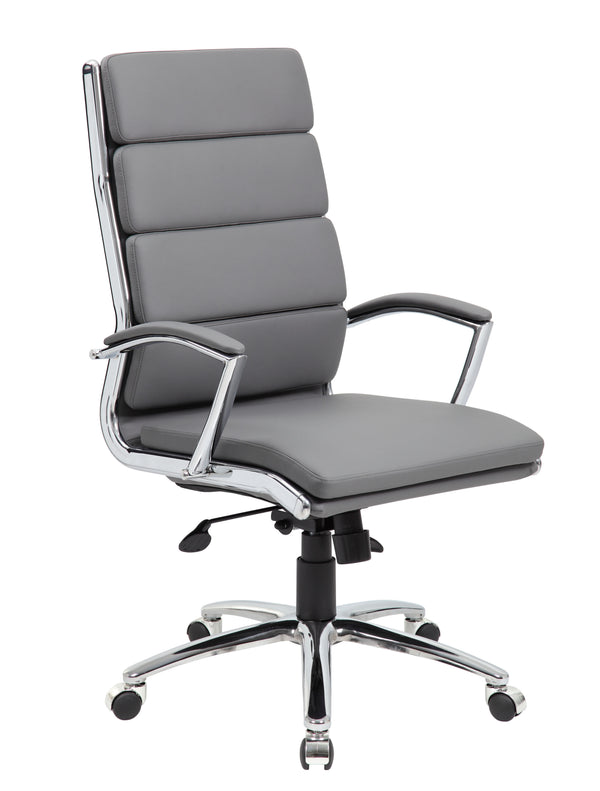 Boss B9471 Executive CaressoftPlus Chair with Chrome – view 2