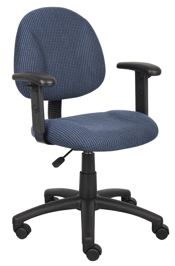 Boss B316 Deluxe Posture Chair with Adjustable Arms – view 1