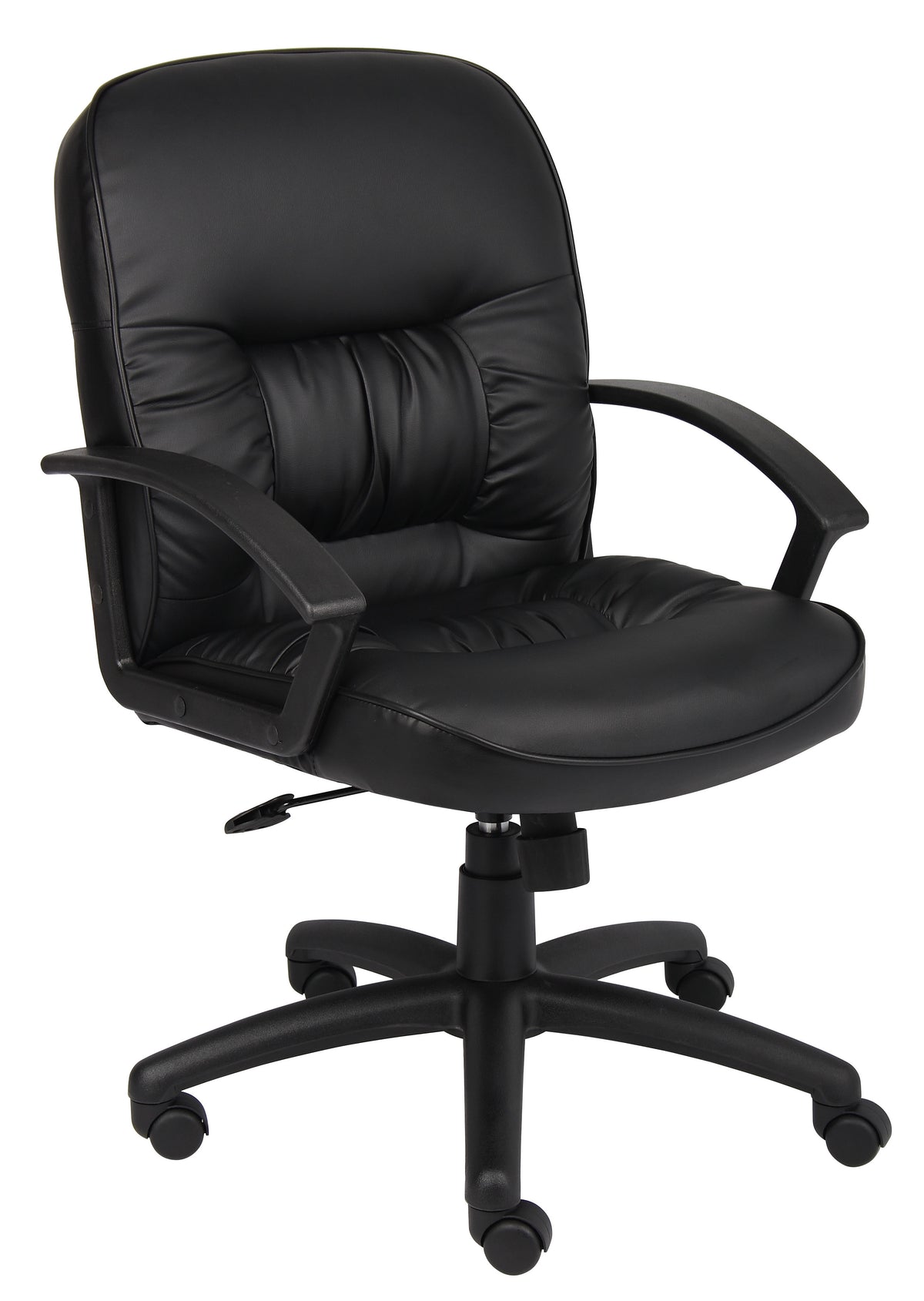 Boss B7306 Mid Back LeatherPlus Chair – view 1