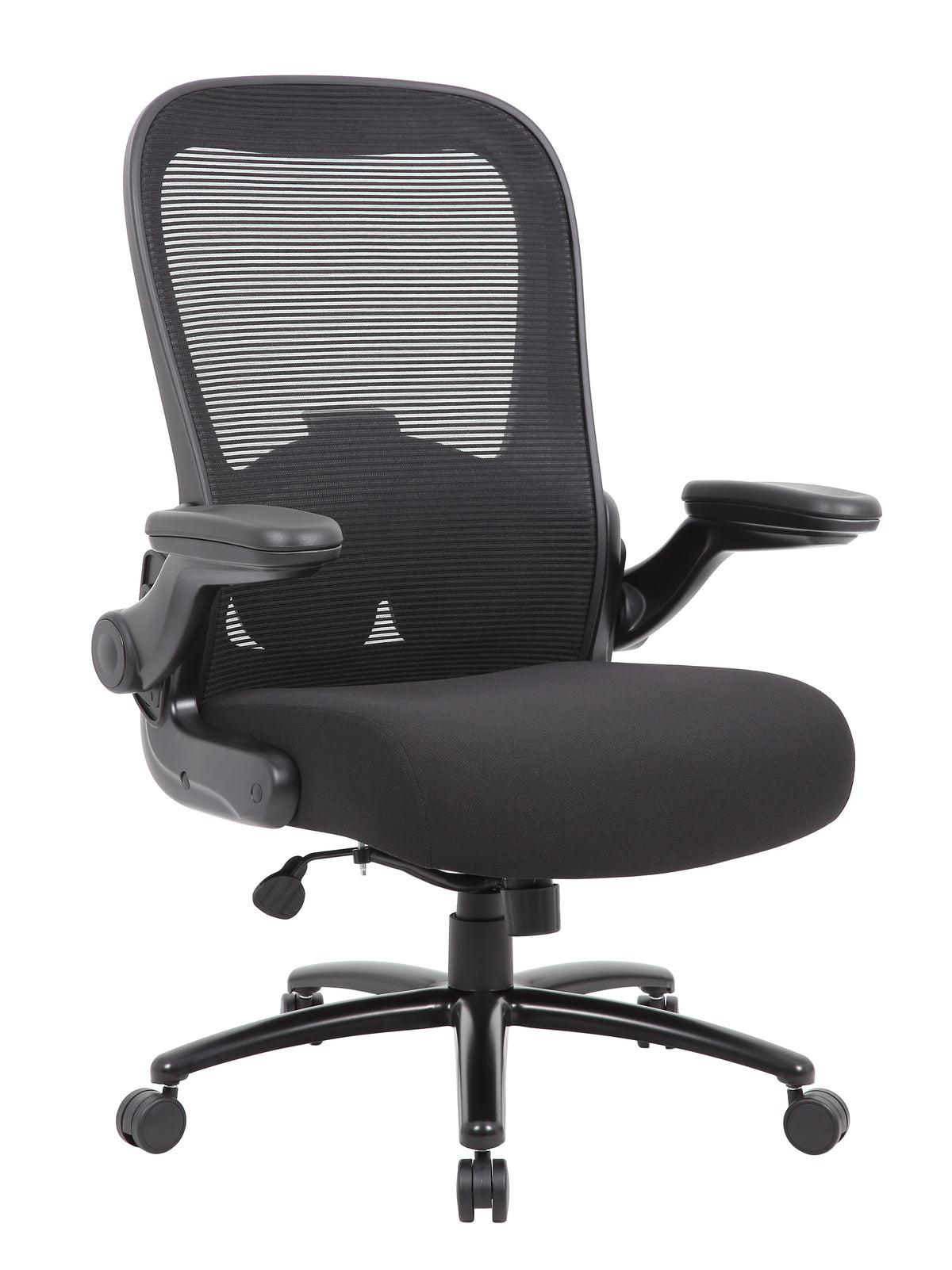 Boss B601-BK Mesh Heavy Duty Chair, 400 lb weight capacity – view 1