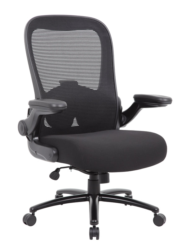 Boss B601-BK Mesh Heavy Duty Chair, 400 lb weight capacity – view 1