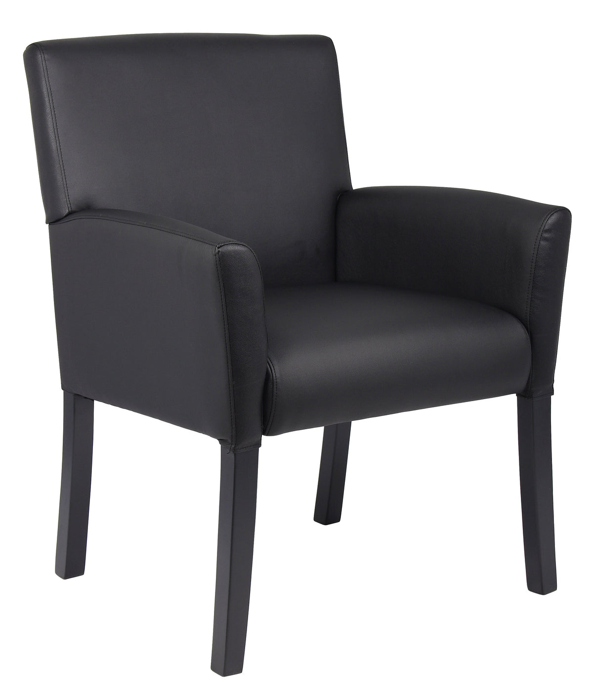 Boss B639-BK Box Arm Guest, Accent or Dining Chair – view 1