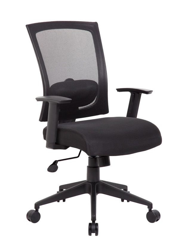 Boss B6706-BK Mesh Back Task Chair – view 1