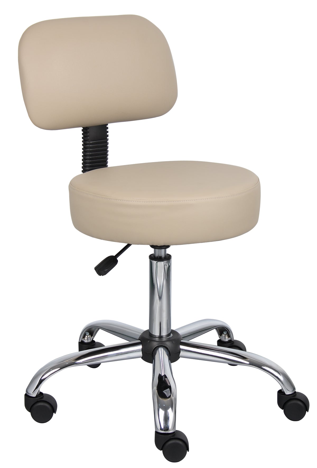 Boss B245 Caressoft Medical Stool with Back Cushion – view 1