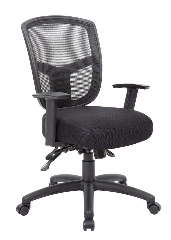 Boss B6023 Contract Mesh Task Chair – view 1
