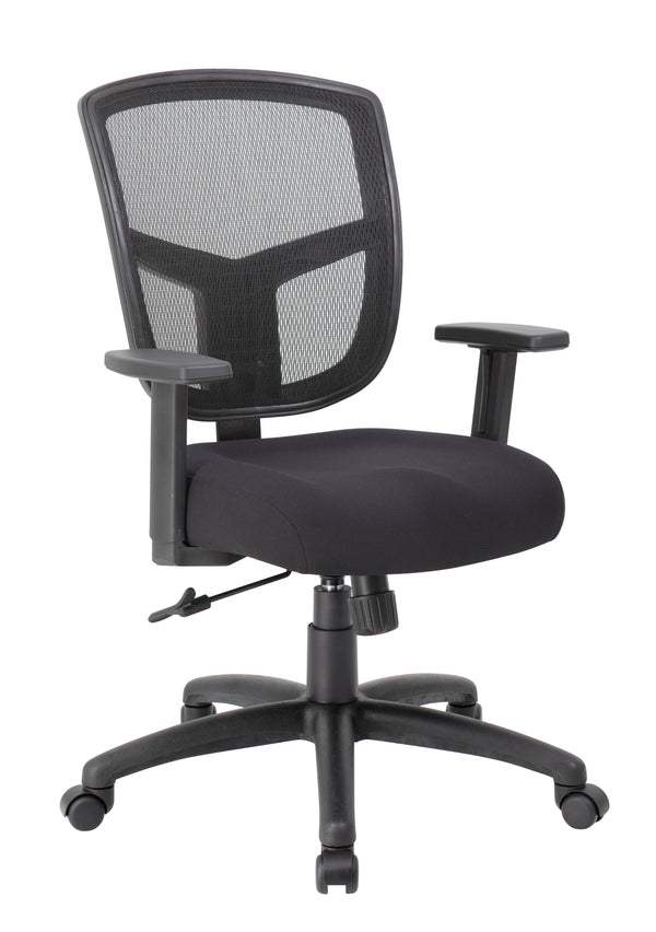 Boss B6022 Contract Mesh Task Chair, Synchro-Tilt Mechanism – view 1