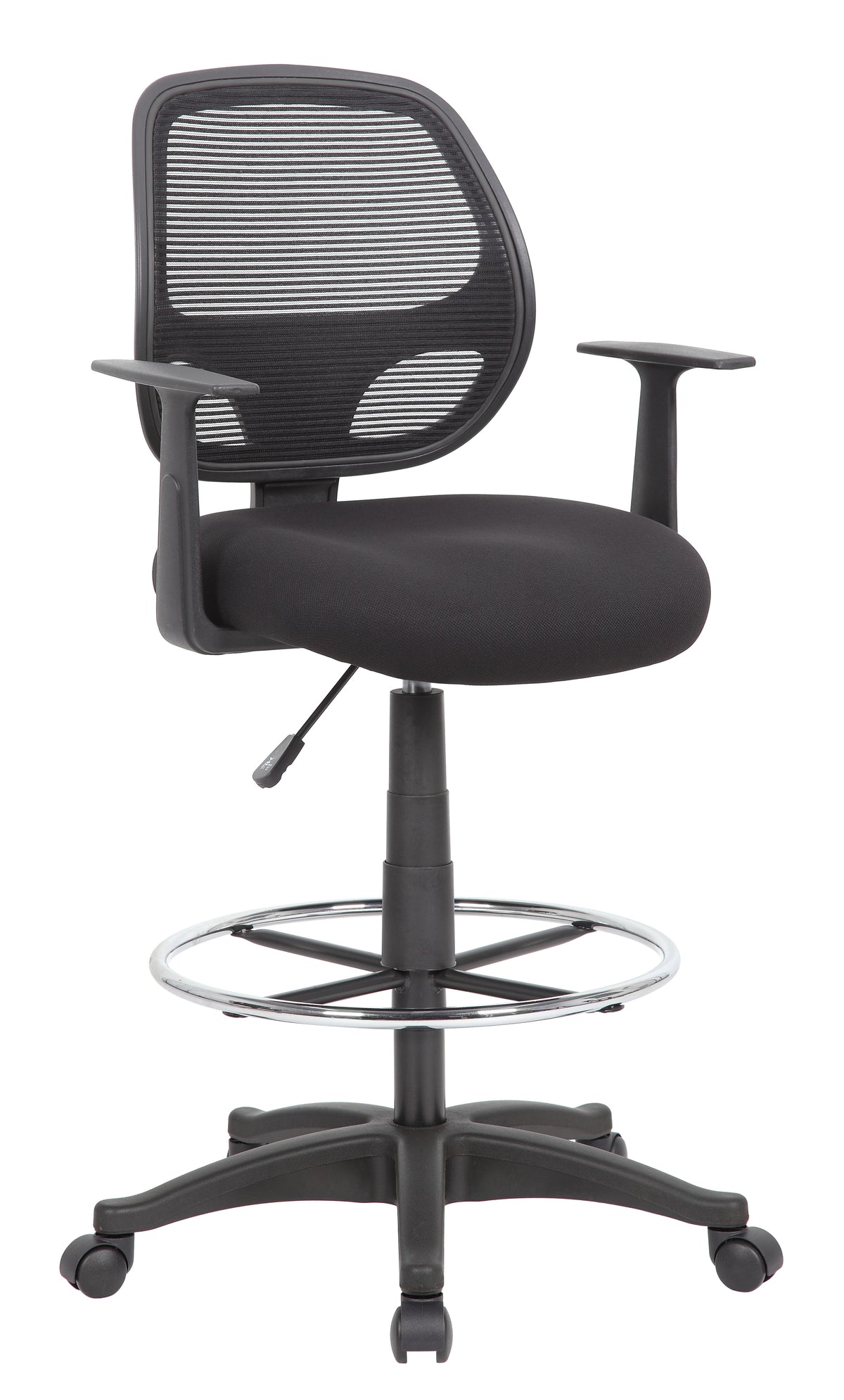 Boss B16606 Commercial Grade Mesh Stool with T-Arms – view 1