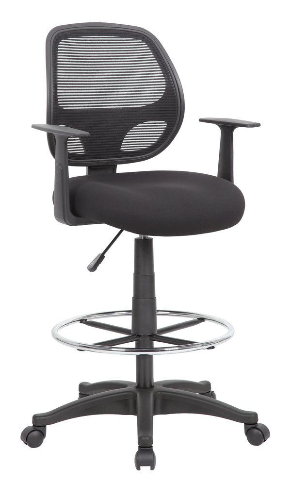 Boss B16606 Commercial Grade Mesh Stool with T-Arms – view 1