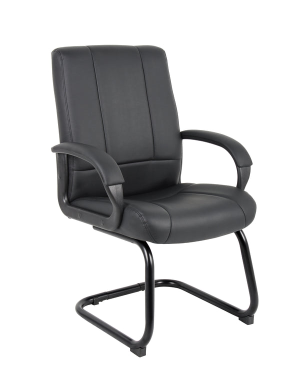 Boss B7909 CaressoftPlus Mid Back Guest Chair – view 1