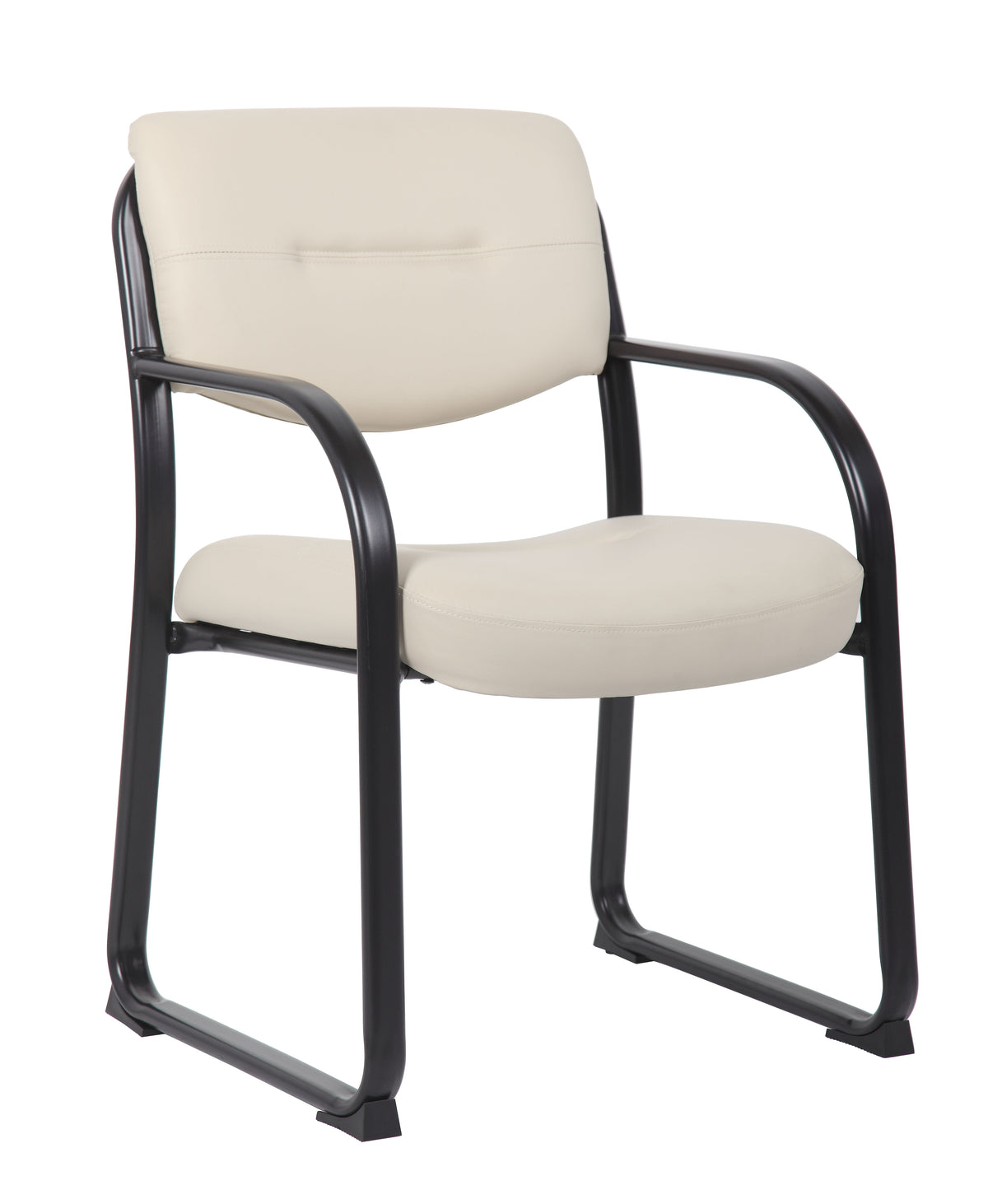 Boss B9529 Leather Sled Base Side Chair – view 2
